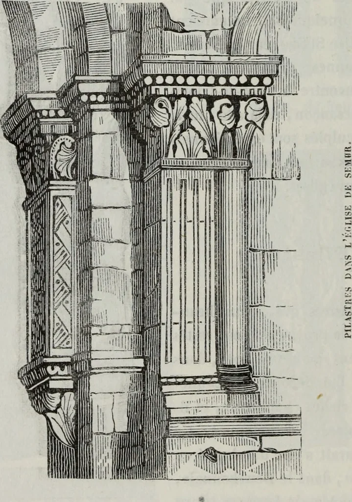 An illustration from Abecedaire ou rudiment d'archelogie : architecture religieuse ..., 1867, leaf 215