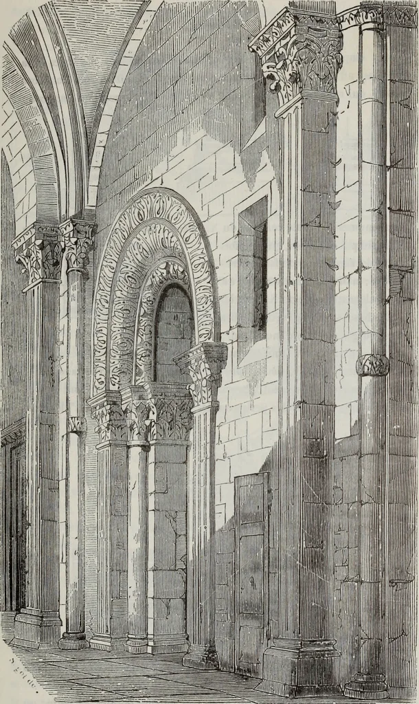 An illustration from Abecedaire ou rudiment d'archelogie : architecture religieuse ..., 1867, leaf 216