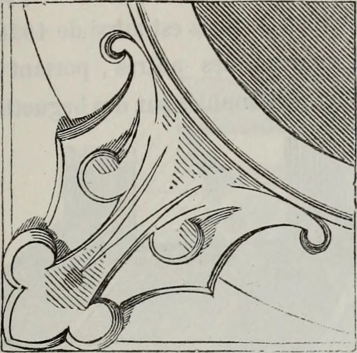 An illustration from Abecedaire ou rudiment d'archelogie : architecture religieuse ..., 1867, leaf 218