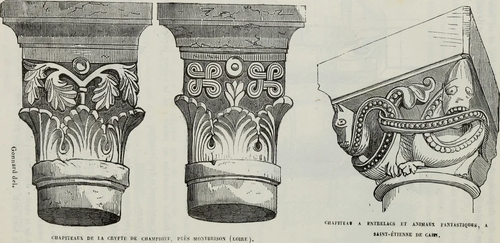 An illustration from Abecedaire ou rudiment d'archelogie : architecture religieuse ..., 1867, leaf 221