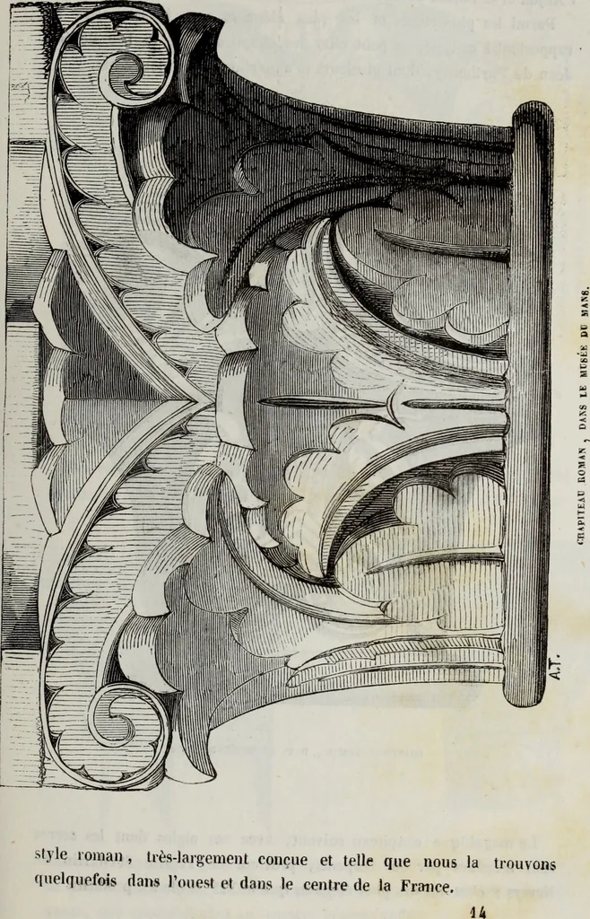An illustration from Abecedaire ou rudiment d'archelogie : architecture religieuse ..., 1867, leaf 224