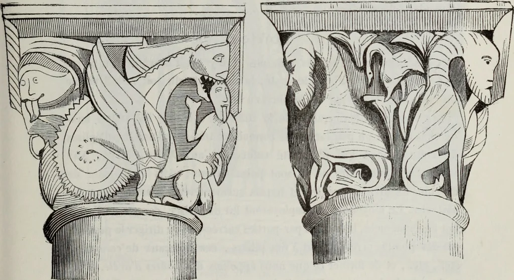 An illustration from Abecedaire ou rudiment d'archelogie : architecture religieuse ..., 1867, leaf 228