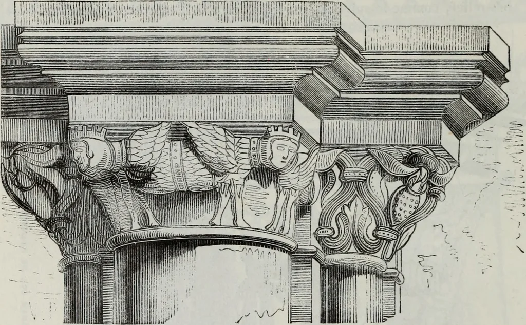 An illustration from Abecedaire ou rudiment d'archelogie : architecture religieuse ..., 1867, leaf 229