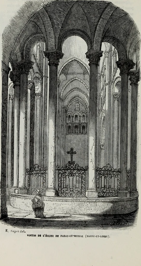 An illustration from Abecedaire ou rudiment d'archelogie : architecture religieuse ..., 1867, leaf 231