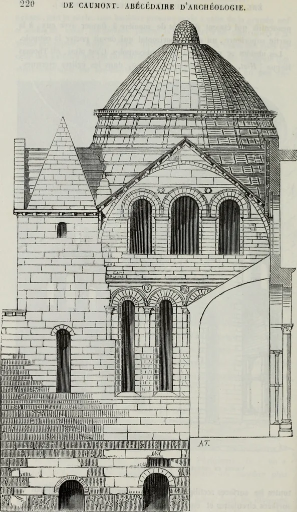 An illustration from Abecedaire ou rudiment d'archelogie : architecture religieuse ..., 1867, leaf 235