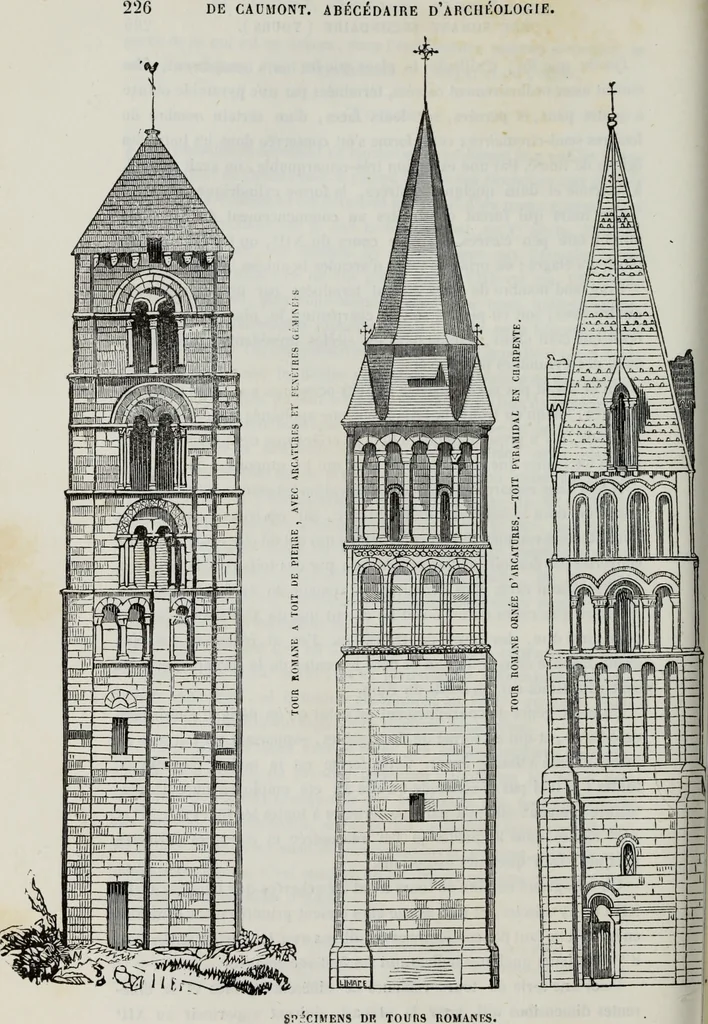 An illustration from Abecedaire ou rudiment d'archelogie : architecture religieuse ..., 1867, leaf 241