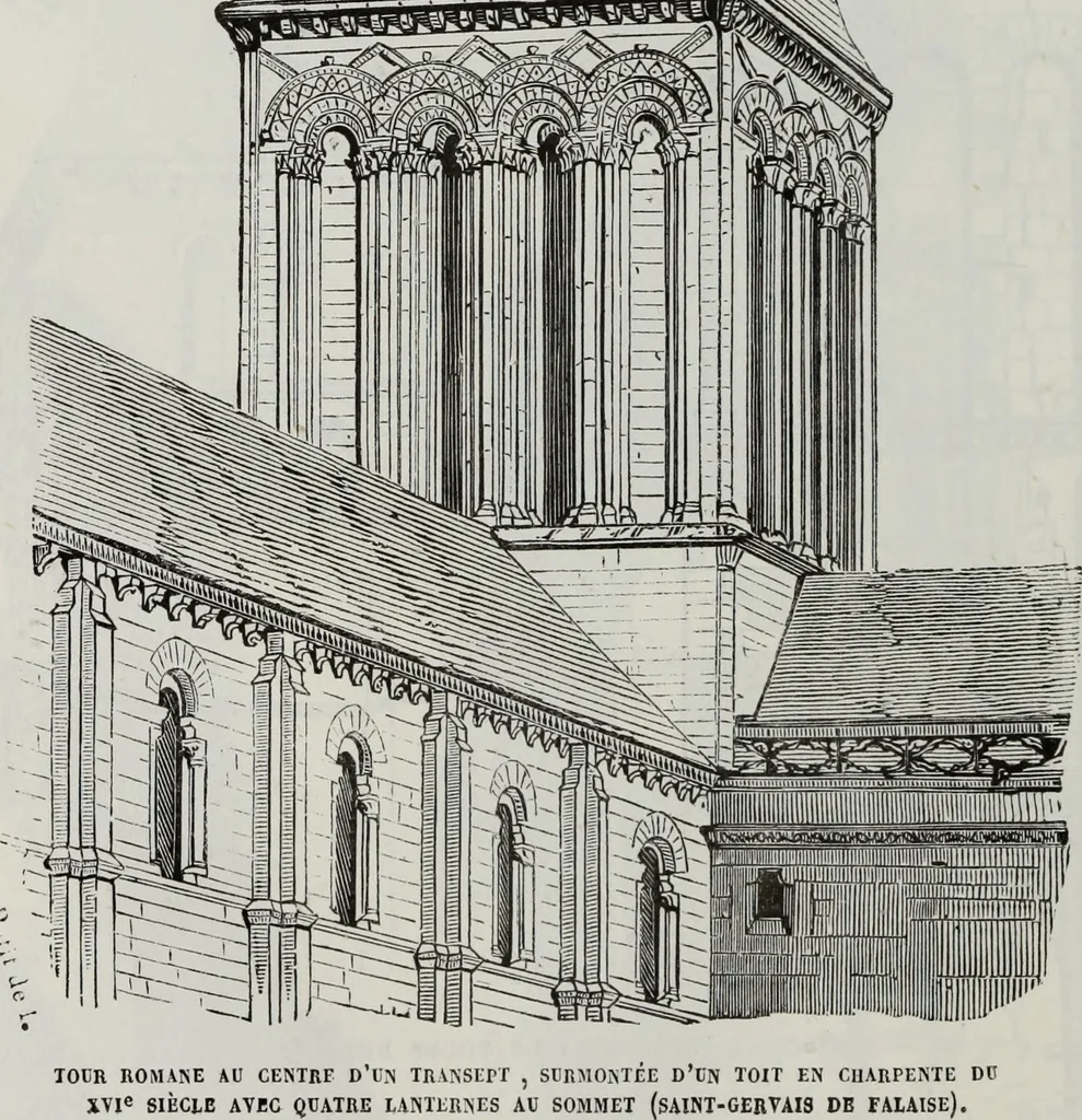 An illustration from Abecedaire ou rudiment d'archelogie : architecture religieuse ..., 1867, leaf 245