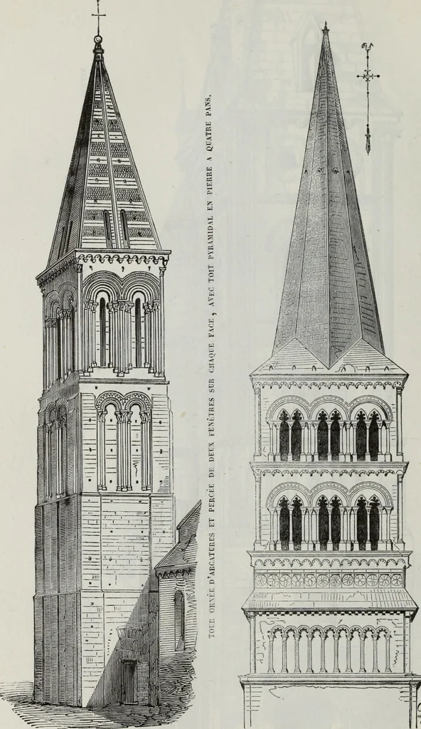 An illustration from Abecedaire ou rudiment d'archelogie : architecture religieuse ..., 1867, leaf 247