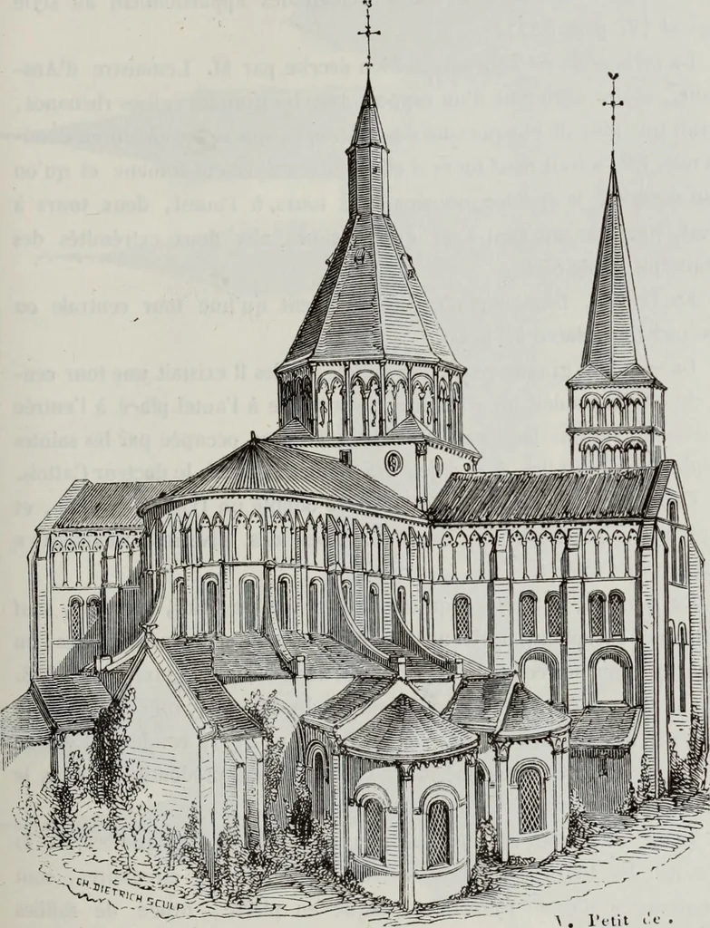 An illustration from Abecedaire ou rudiment d'archelogie : architecture religieuse ..., 1867, leaf 250