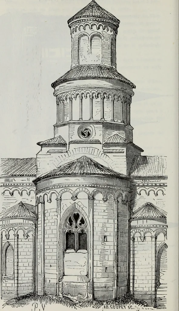 An illustration from Abecedaire ou rudiment d'archelogie : architecture religieuse ..., 1867, leaf 253