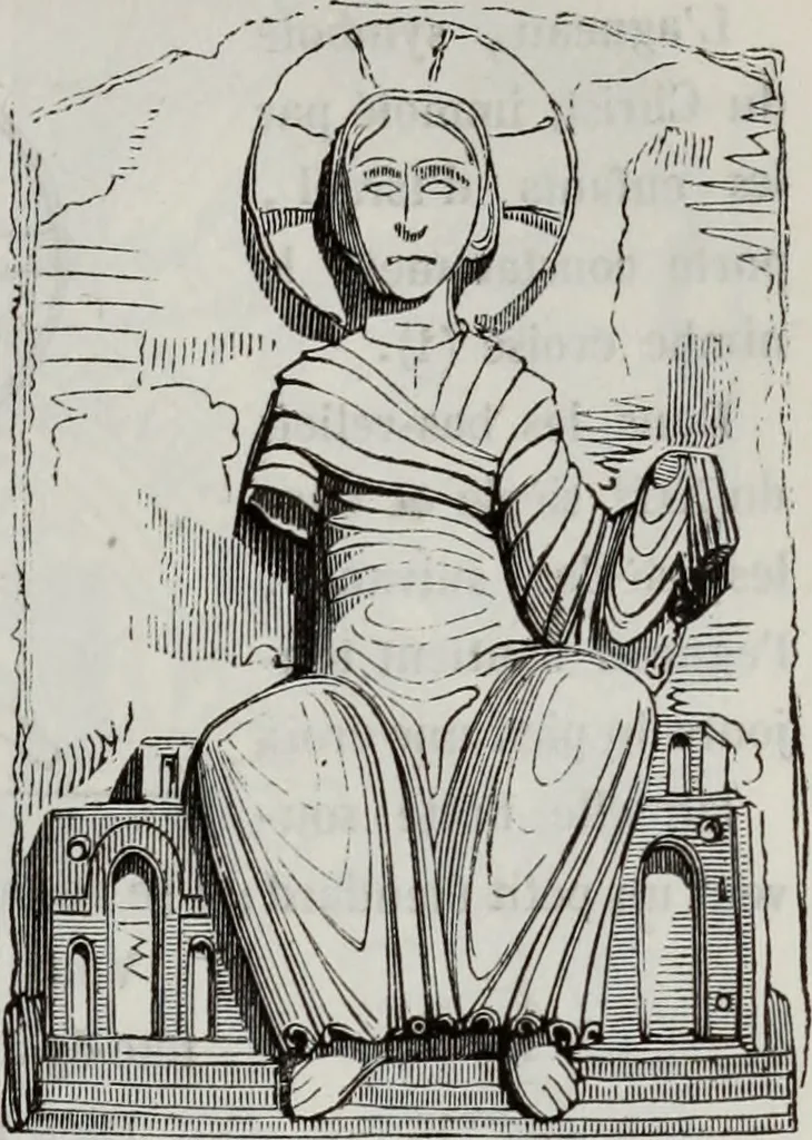 An illustration from Abecedaire ou rudiment d'archelogie : architecture religieuse ..., 1867, leaf 266