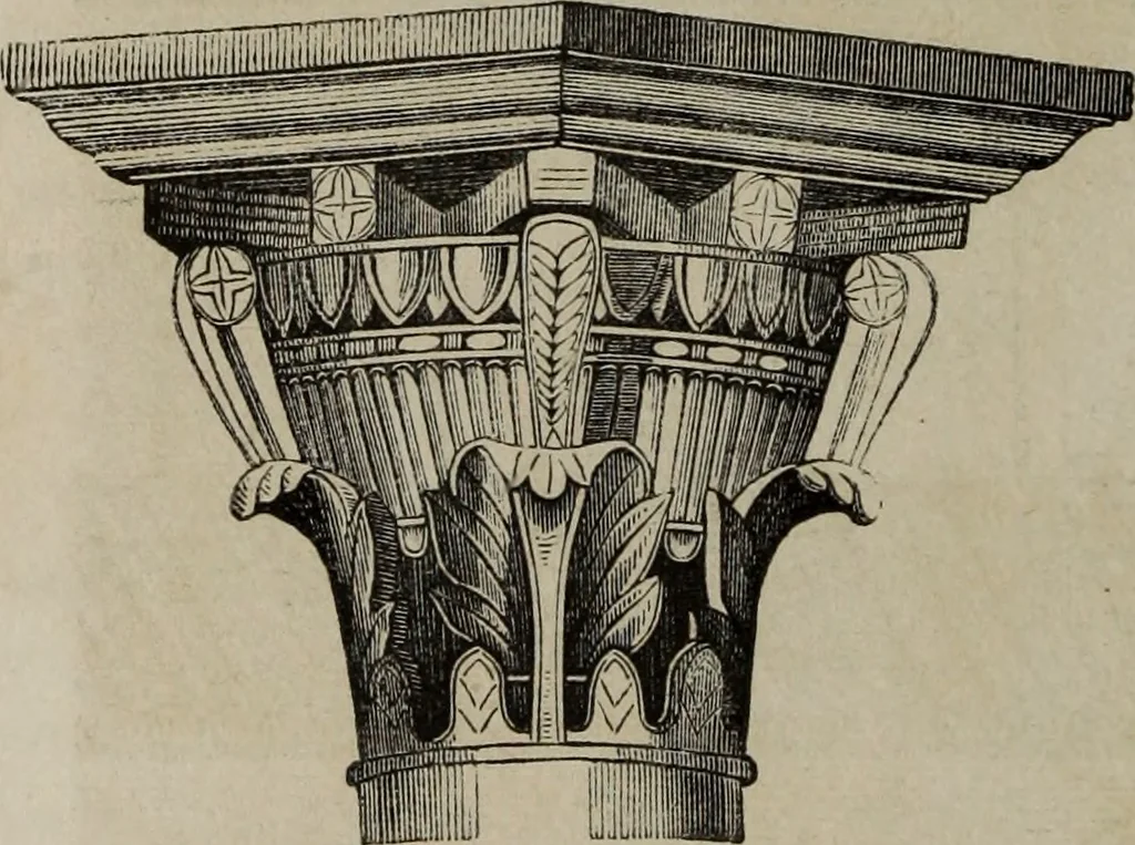 An illustration from Abecedaire ou rudiment d'archelogie : architecture religieuse ..., 1867, leaf 27