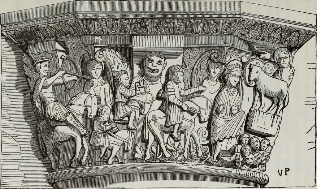 An illustration from Abecedaire ou rudiment d'archelogie : architecture religieuse ..., 1867, leaf 274