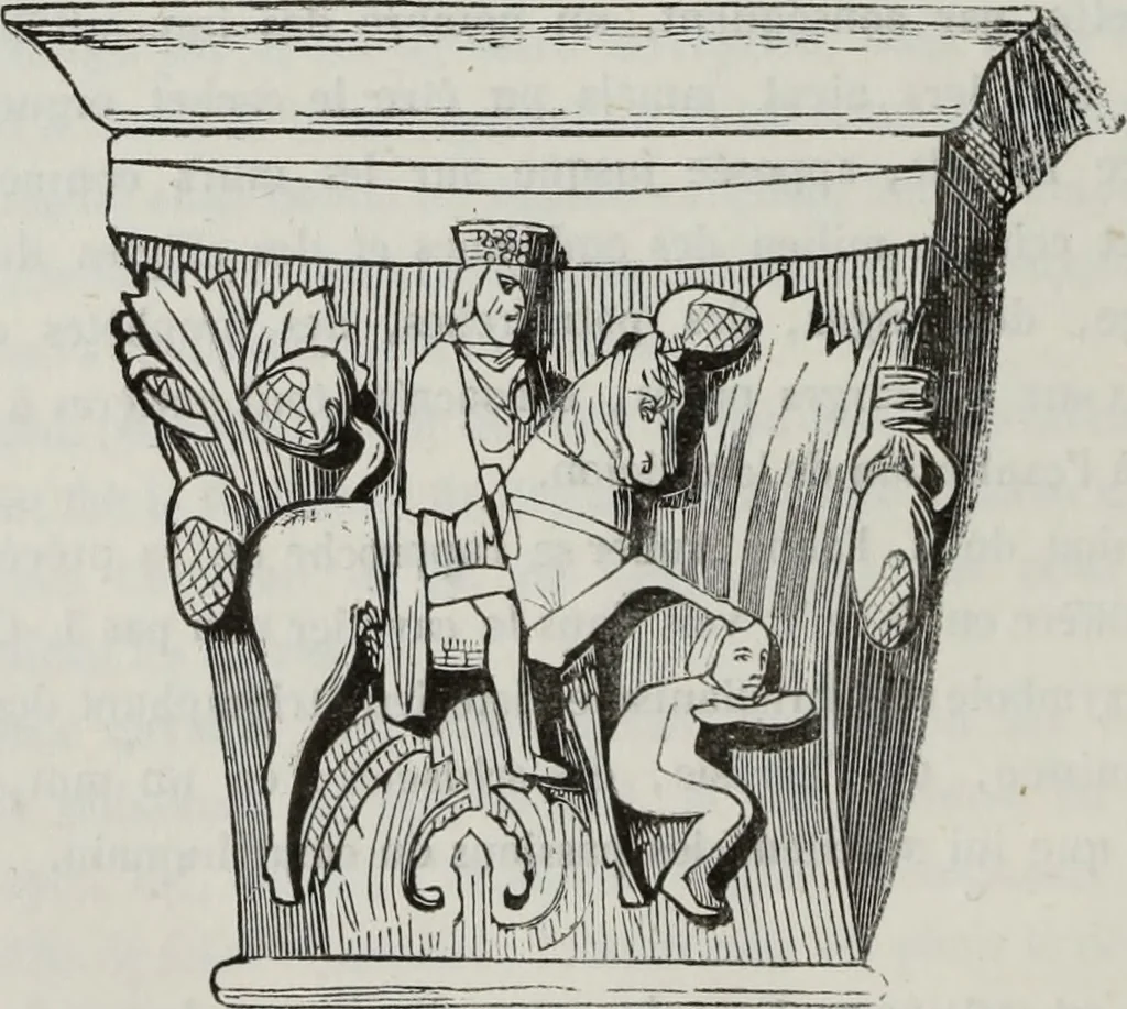 An illustration from Abecedaire ou rudiment d'archelogie : architecture religieuse ..., 1867, leaf 279