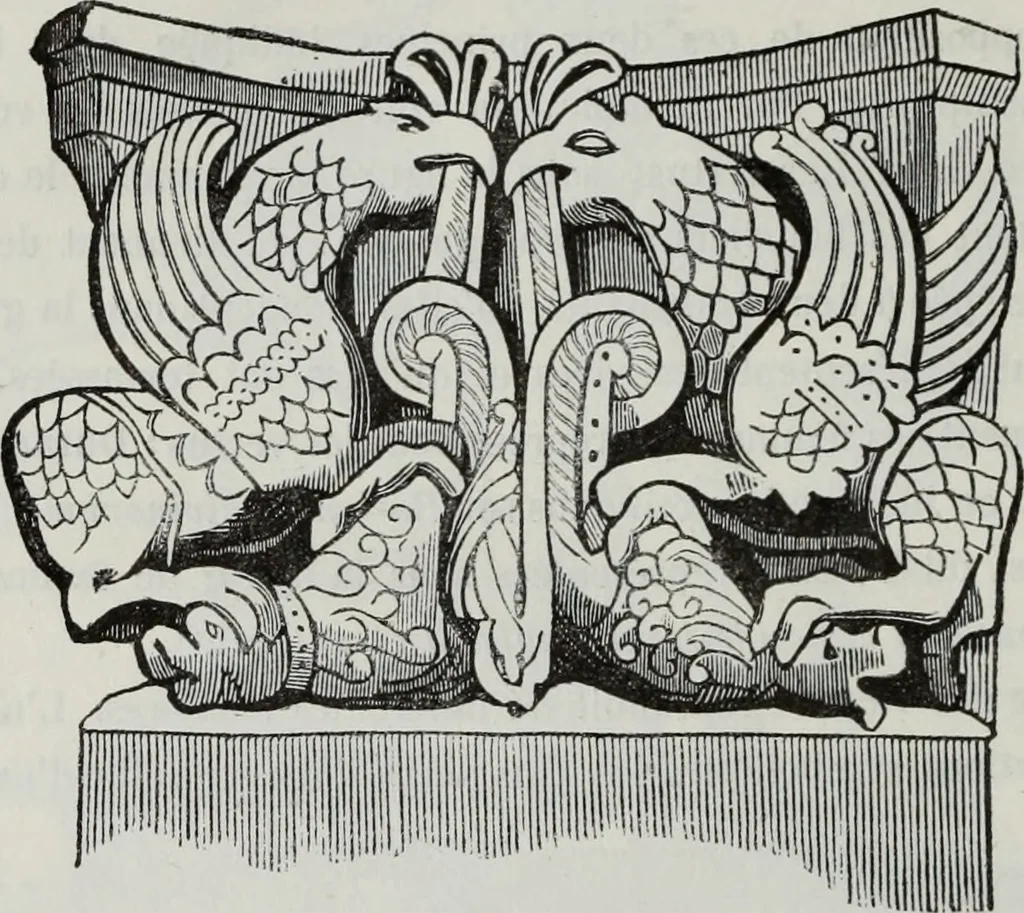 An illustration from Abecedaire ou rudiment d'archelogie : architecture religieuse ..., 1867, leaf 281