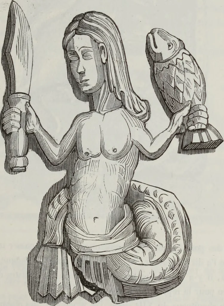 An illustration from Abecedaire ou rudiment d'archelogie : architecture religieuse ..., 1867, leaf 282