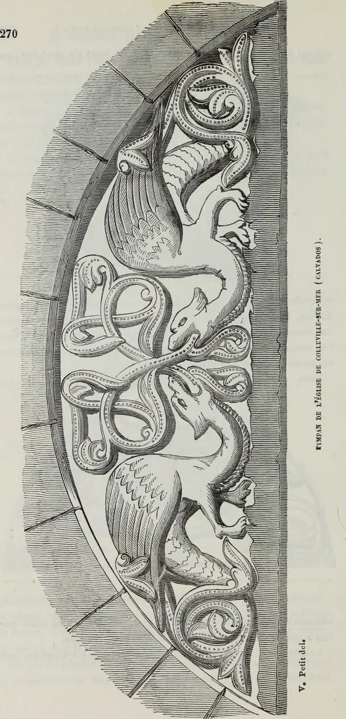 An illustration from Abecedaire ou rudiment d'archelogie : architecture religieuse ..., 1867, leaf 285