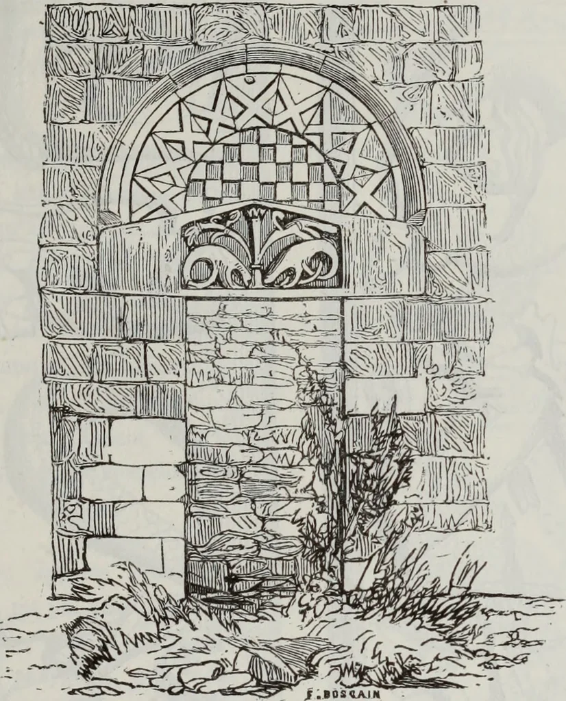 An illustration from Abecedaire ou rudiment d'archelogie : architecture religieuse ..., 1867, leaf 286