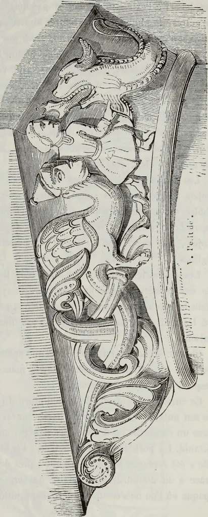 An illustration from Abecedaire ou rudiment d'archelogie : architecture religieuse ..., 1867, leaf 292