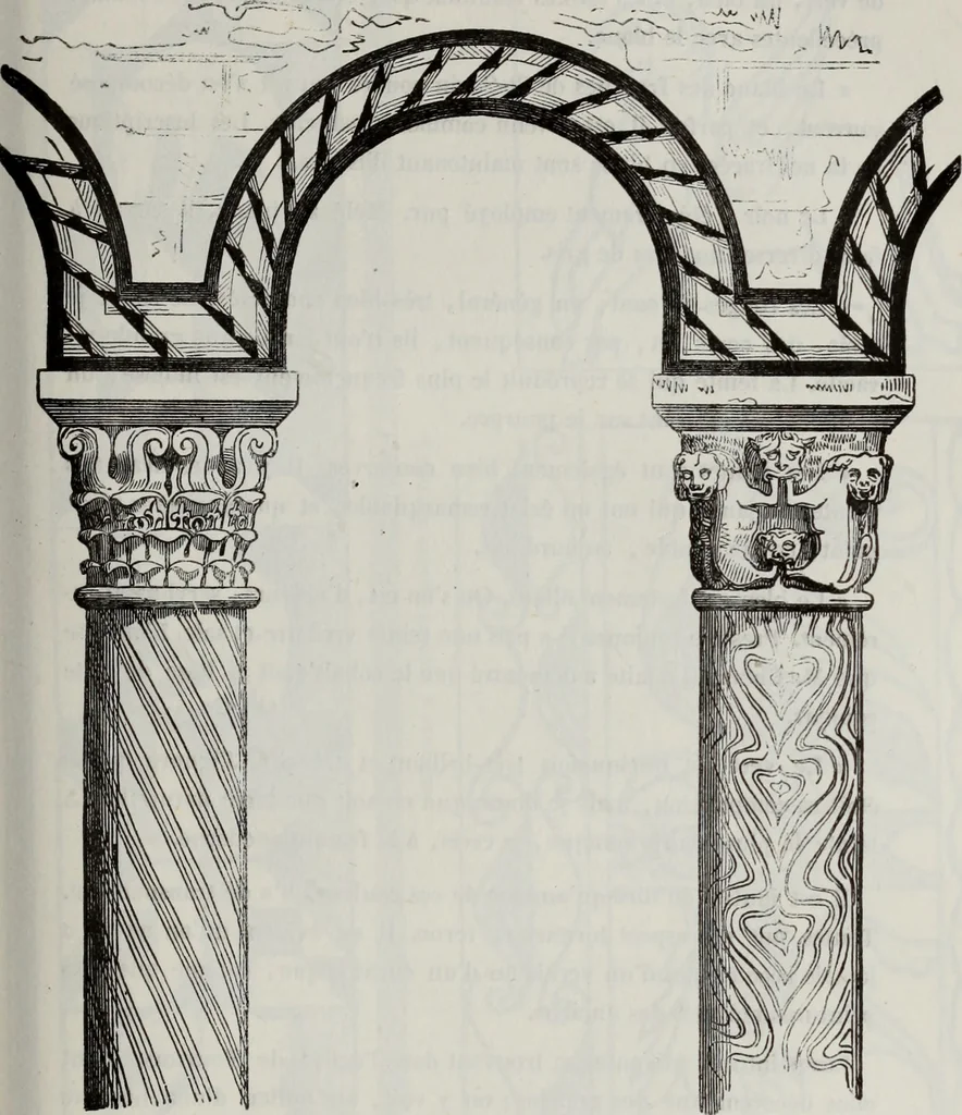 An illustration from Abecedaire ou rudiment d'archelogie : architecture religieuse ..., 1867, leaf 298