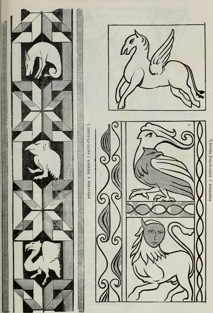An illustration from Abecedaire ou rudiment d'archelogie : architecture religieuse ..., 1867, leaf 300
