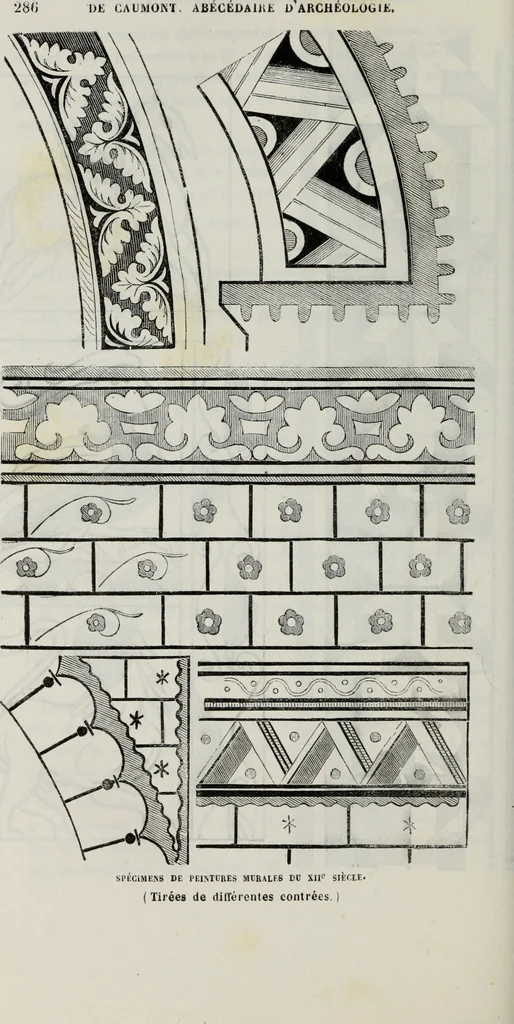 An illustration from Abecedaire ou rudiment d'archelogie : architecture religieuse ..., 1867, leaf 301