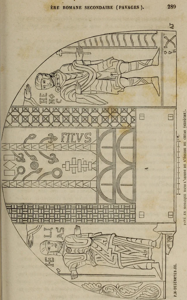 An illustration from Abecedaire ou rudiment d'archelogie : architecture religieuse ..., 1867, leaf 304