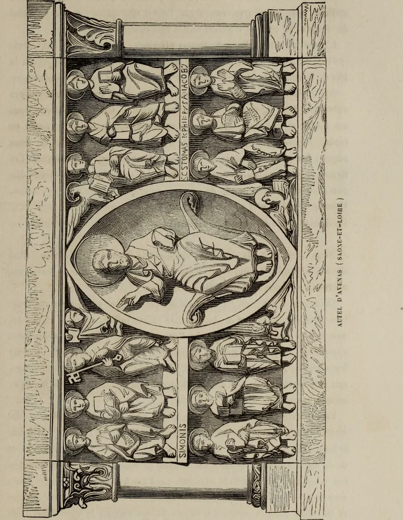 An illustration from Abecedaire ou rudiment d'archelogie : architecture religieuse ..., 1867, leaf 312