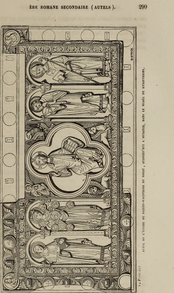 An illustration from Abecedaire ou rudiment d'archelogie : architecture religieuse ..., 1867, leaf 314