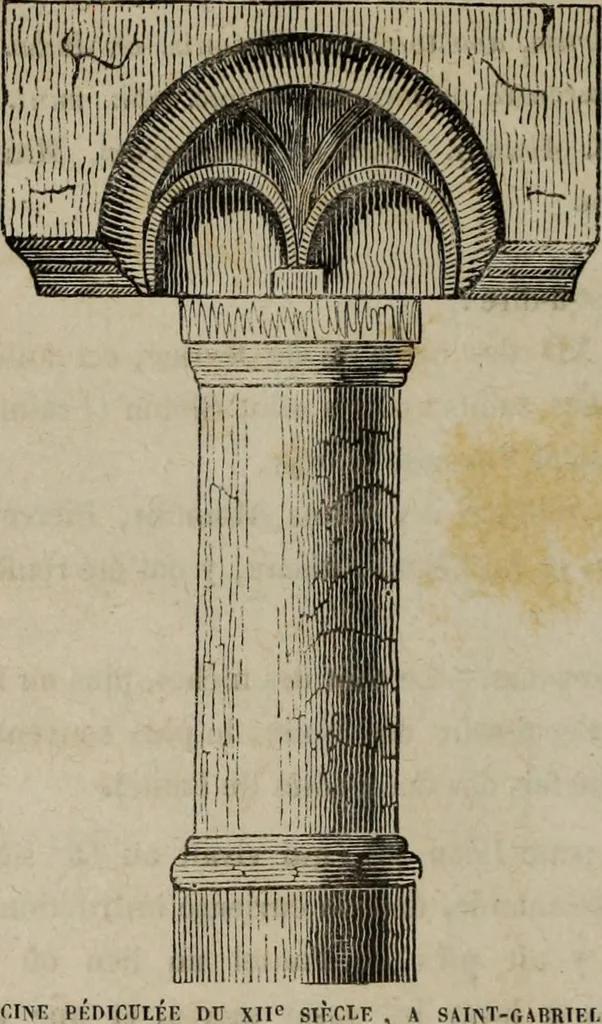An illustration from Abecedaire ou rudiment d'archelogie : architecture religieuse ..., 1867, leaf 319