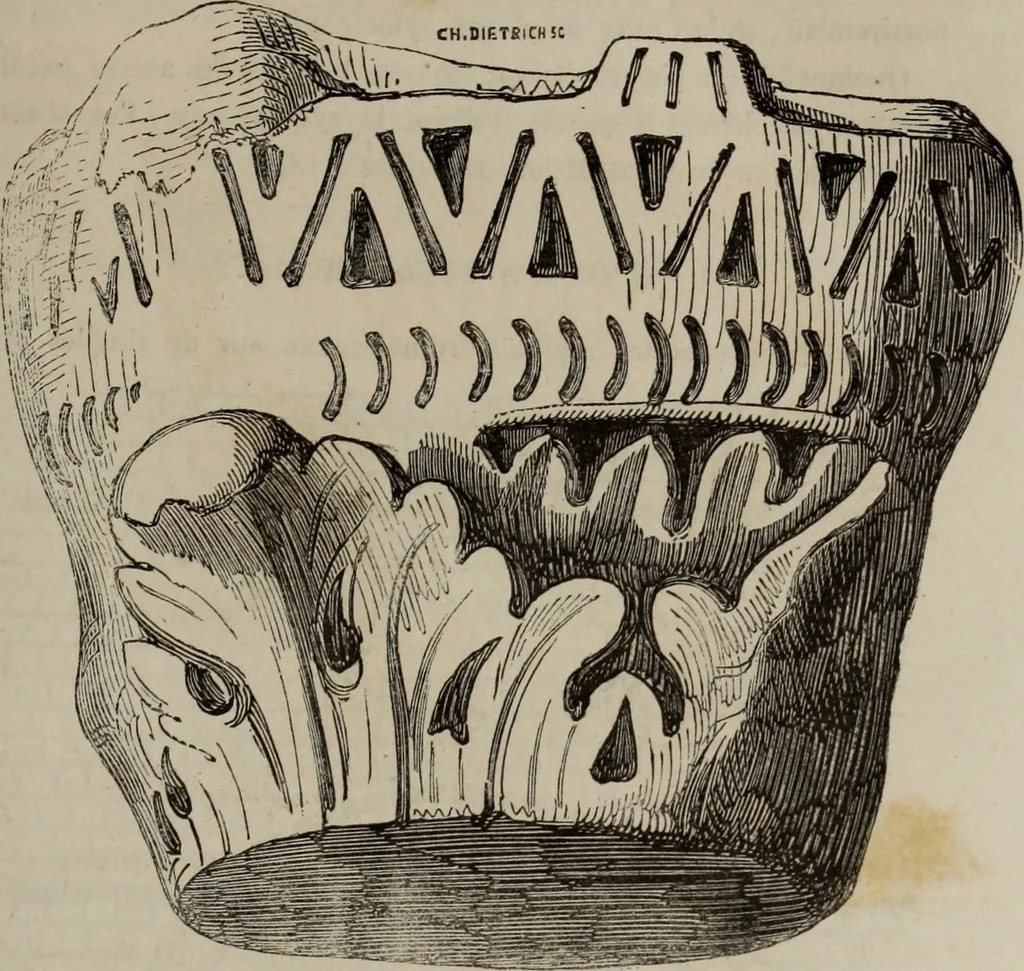 An illustration from Abecedaire ou rudiment d'archelogie : architecture religieuse ..., 1867, leaf 32
