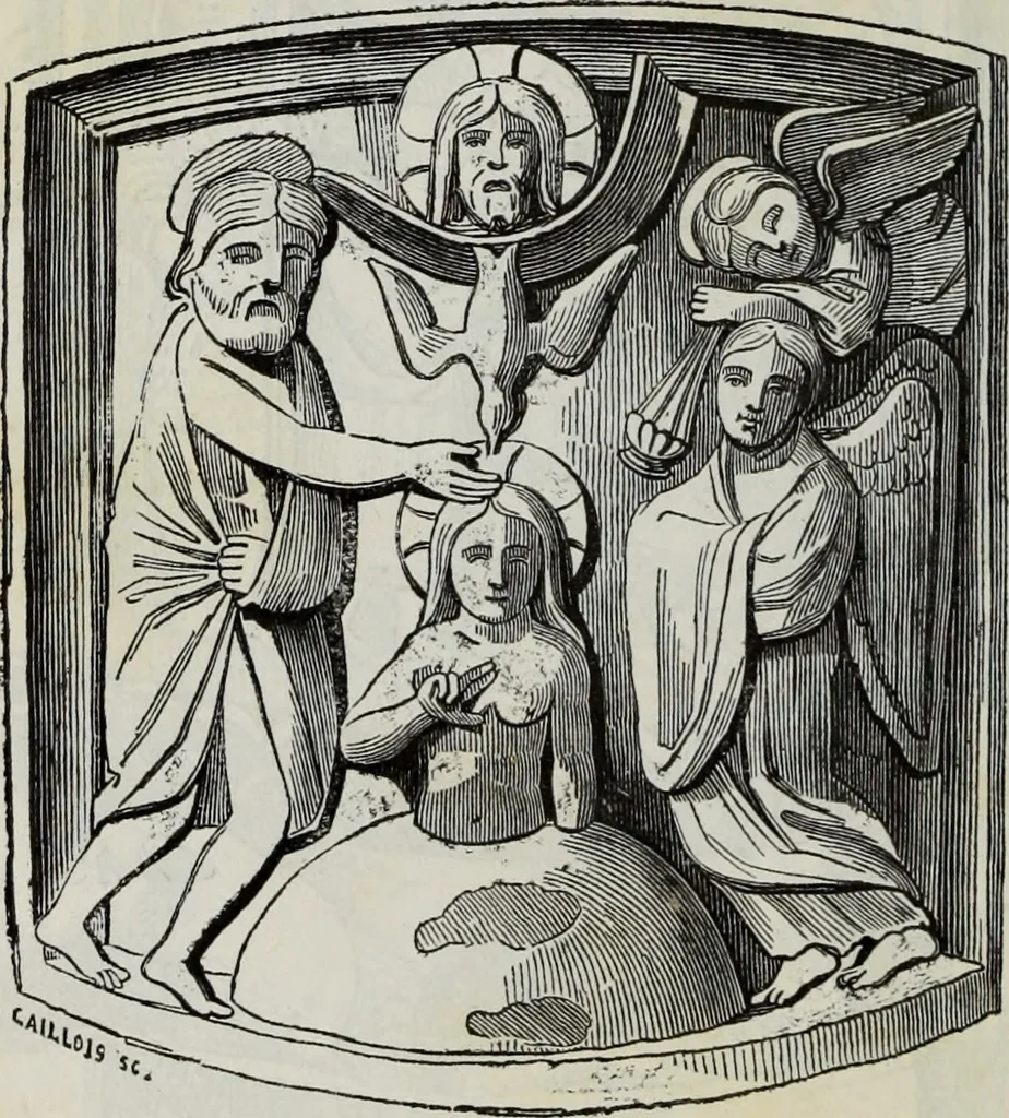 An illustration from Abecedaire ou rudiment d'archelogie : architecture religieuse ..., 1867, leaf 321
