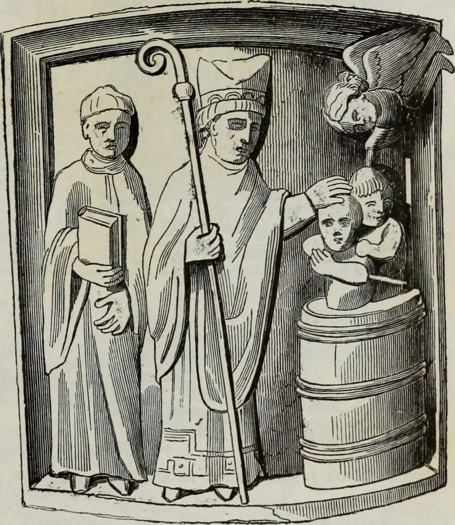 An illustration from Abecedaire ou rudiment d'archelogie : architecture religieuse ..., 1867, leaf 322