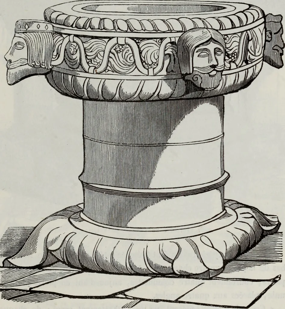 An illustration from Abecedaire ou rudiment d'archelogie : architecture religieuse ..., 1867, leaf 326