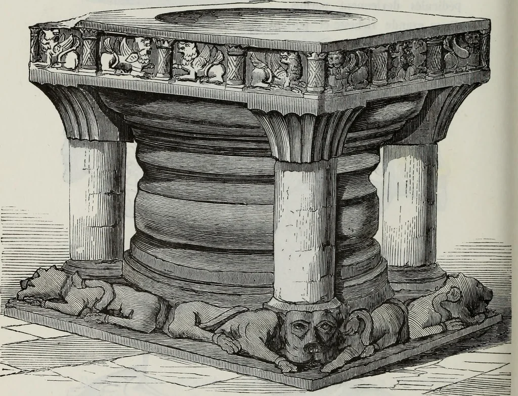 An illustration from Abecedaire ou rudiment d'archelogie : architecture religieuse ..., 1867, leaf 327
