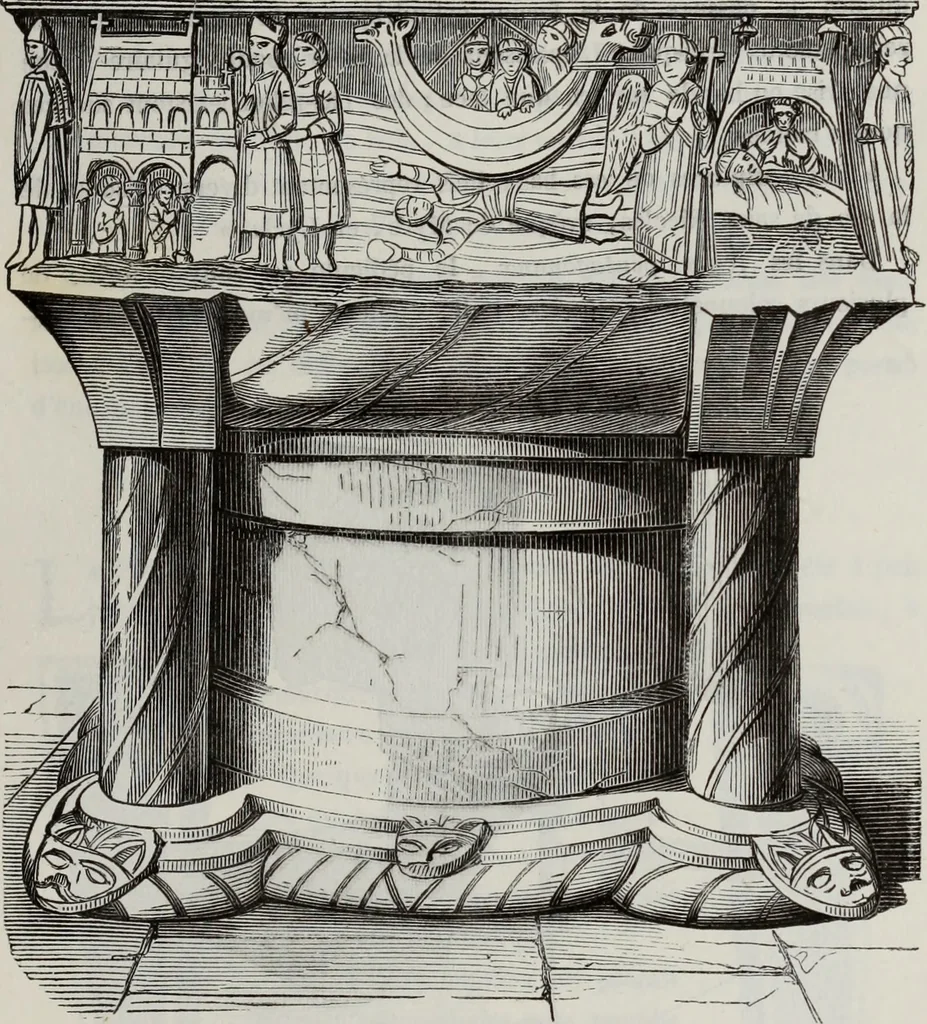An illustration from Abecedaire ou rudiment d'archelogie : architecture religieuse ..., 1867, leaf 328