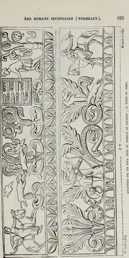 An illustration from Abecedaire ou rudiment d'archelogie : architecture religieuse ..., 1867, leaf 338
