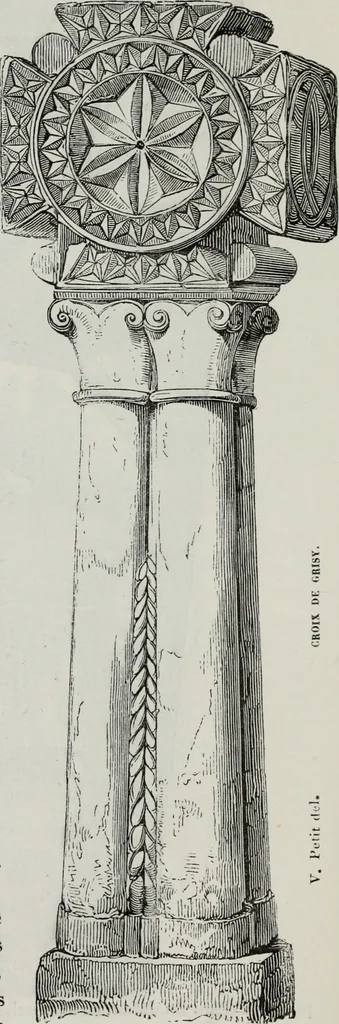 An illustration from Abecedaire ou rudiment d'archelogie : architecture religieuse ..., 1867, leaf 347