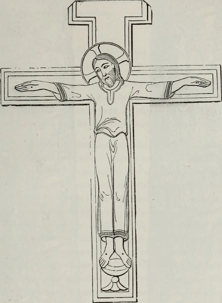An illustration from Abecedaire ou rudiment d'archelogie : architecture religieuse ..., 1867, leaf 348