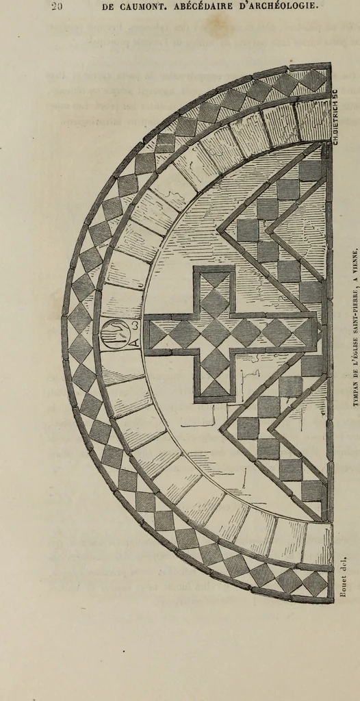 An illustration from Abecedaire ou rudiment d'archelogie : architecture religieuse ..., 1867, leaf 35