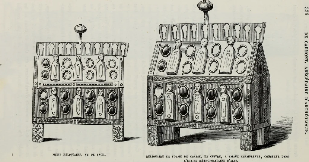 An illustration from Abecedaire ou rudiment d'archelogie : architecture religieuse ..., 1867, leaf 351
