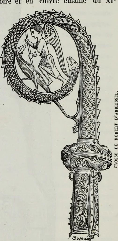An illustration from Abecedaire ou rudiment d'archelogie : architecture religieuse ..., 1867, leaf 355