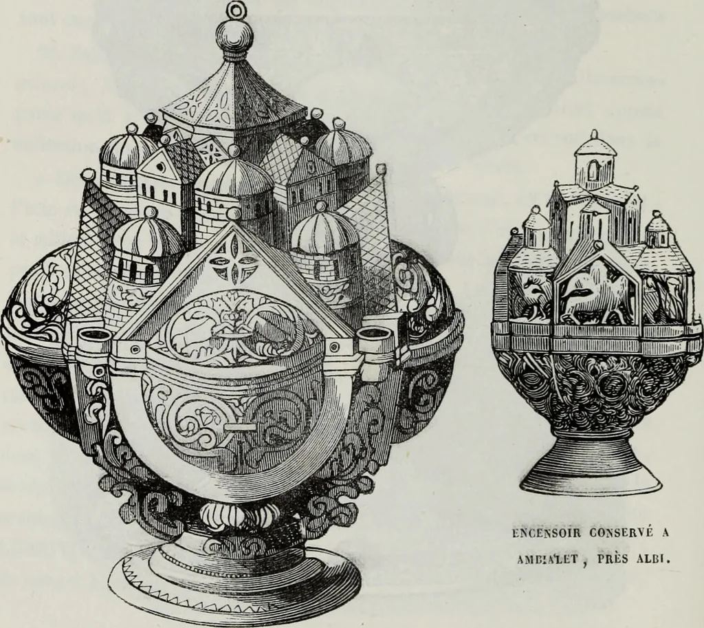 An illustration from Abecedaire ou rudiment d'archelogie : architecture religieuse ..., 1867, leaf 361