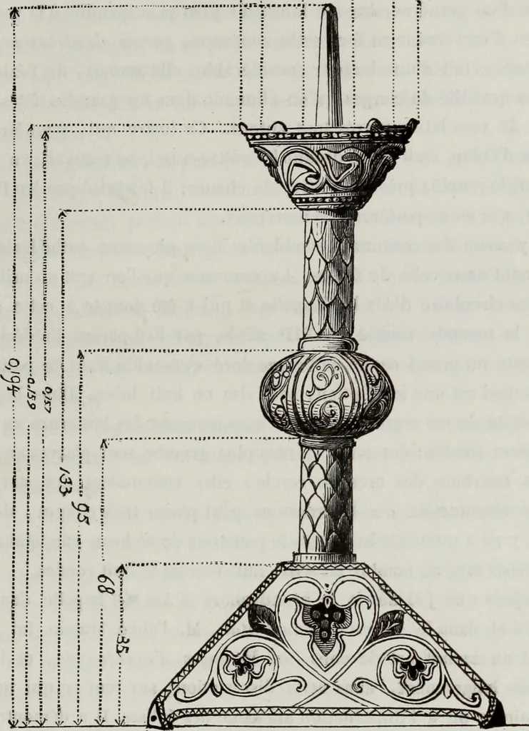 An illustration from Abecedaire ou rudiment d'archelogie : architecture religieuse ..., 1867, leaf 362