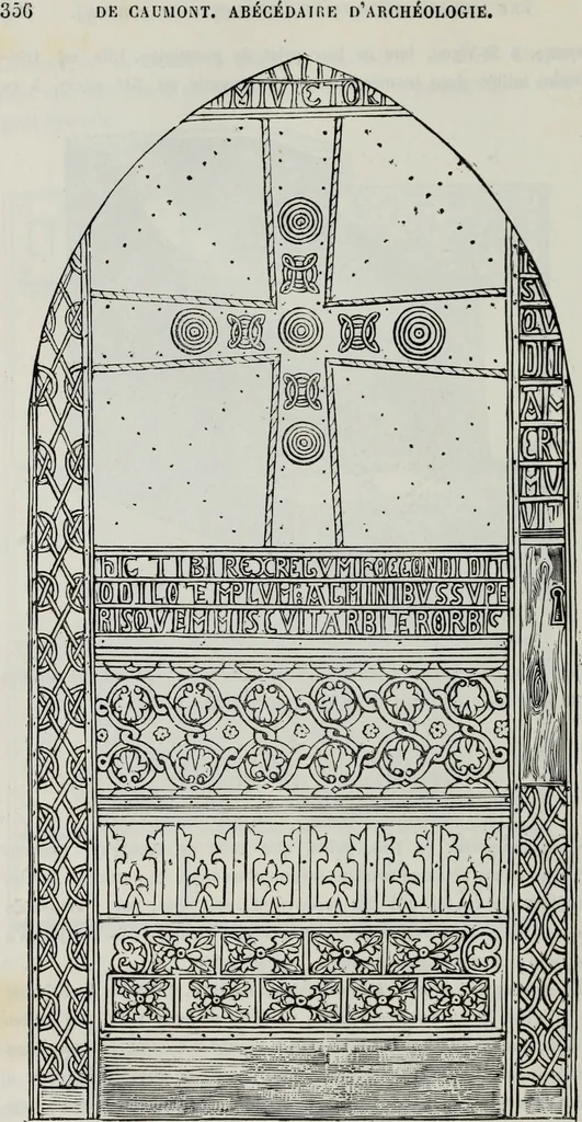 An illustration from Abecedaire ou rudiment d'archelogie : architecture religieuse ..., 1867, leaf 371