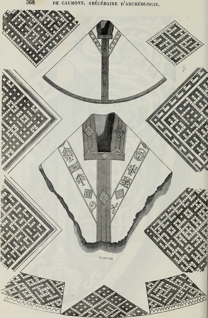 An illustration from Abecedaire ou rudiment d'archelogie : architecture religieuse ..., 1867, leaf 383