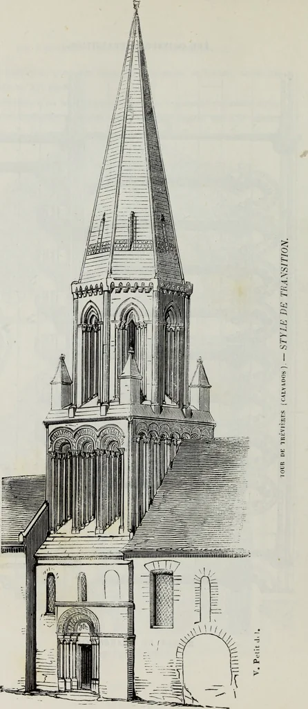 An illustration from Abecedaire ou rudiment d'archelogie : architecture religieuse ..., 1867, leaf 399