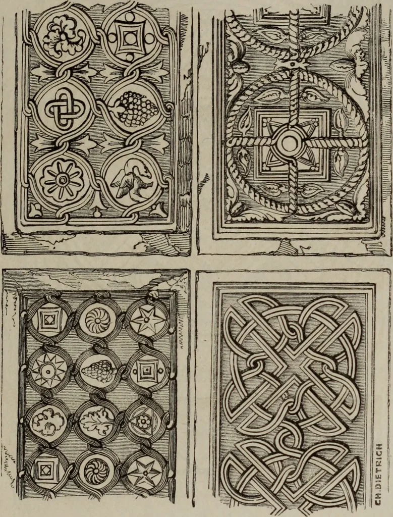 An illustration from Abecedaire ou rudiment d'archelogie : architecture religieuse ..., 1867, leaf 40