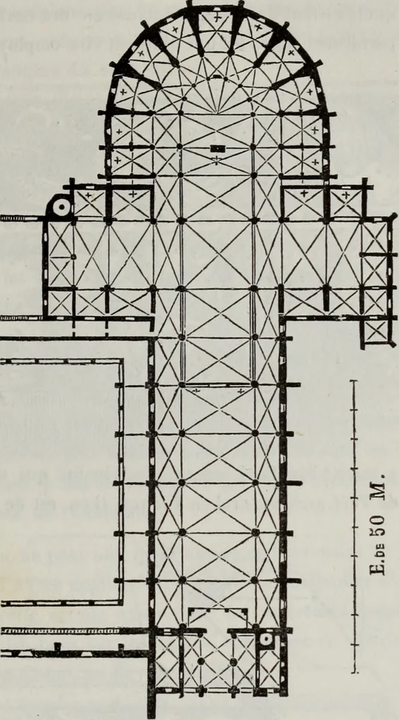 An illustration from Abecedaire ou rudiment d'archelogie : architecture religieuse ..., 1867, leaf 402