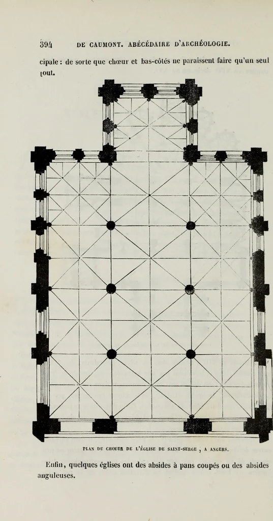 An illustration from Abecedaire ou rudiment d'archelogie : architecture religieuse ..., 1867, leaf 409